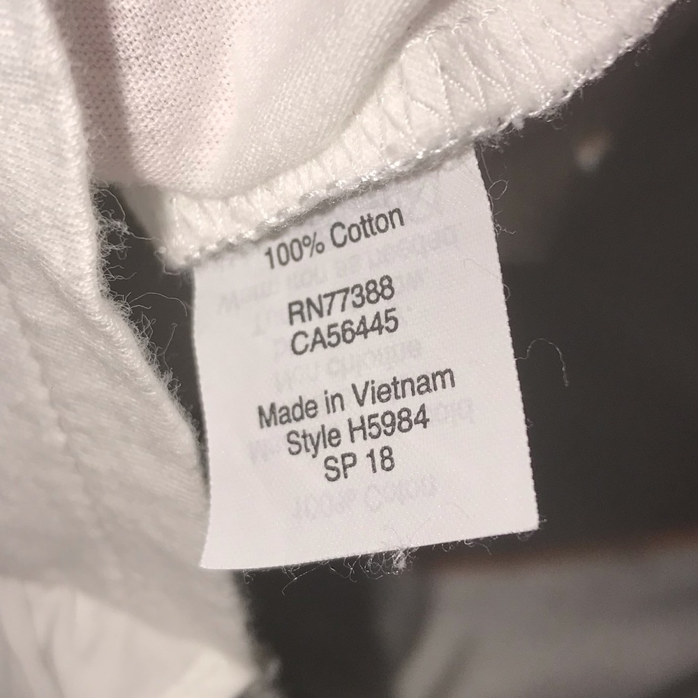 🌴3/$20 J. Crew Ruffle Front Top White - Picture 7 of 7